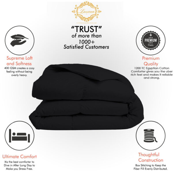 Elephant Grey Comforter