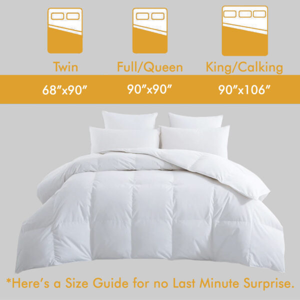 White Comforter Specs